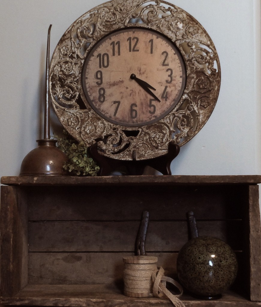 Antique stovepipe collar clock | Vin'yet Etc.