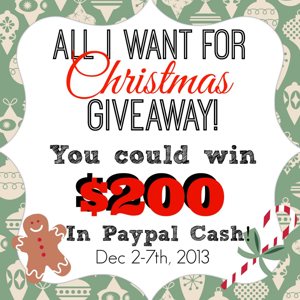 All I want for Christmas | $200 Paypal Giveaway | Vin'yet Etc. 