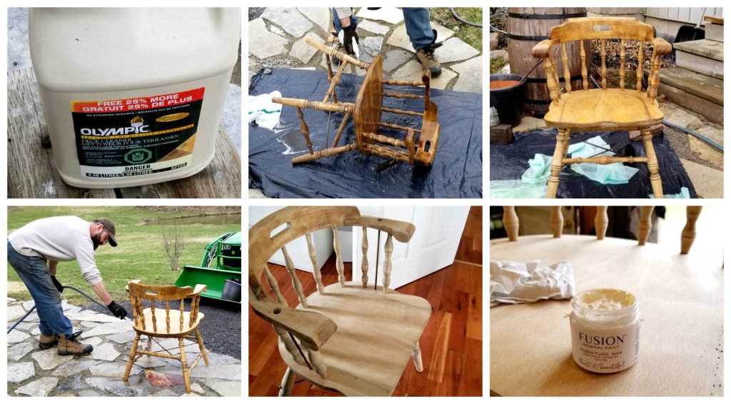 DIY bleaching wood - restoring precious vintage pieces | Vinyet Etc
