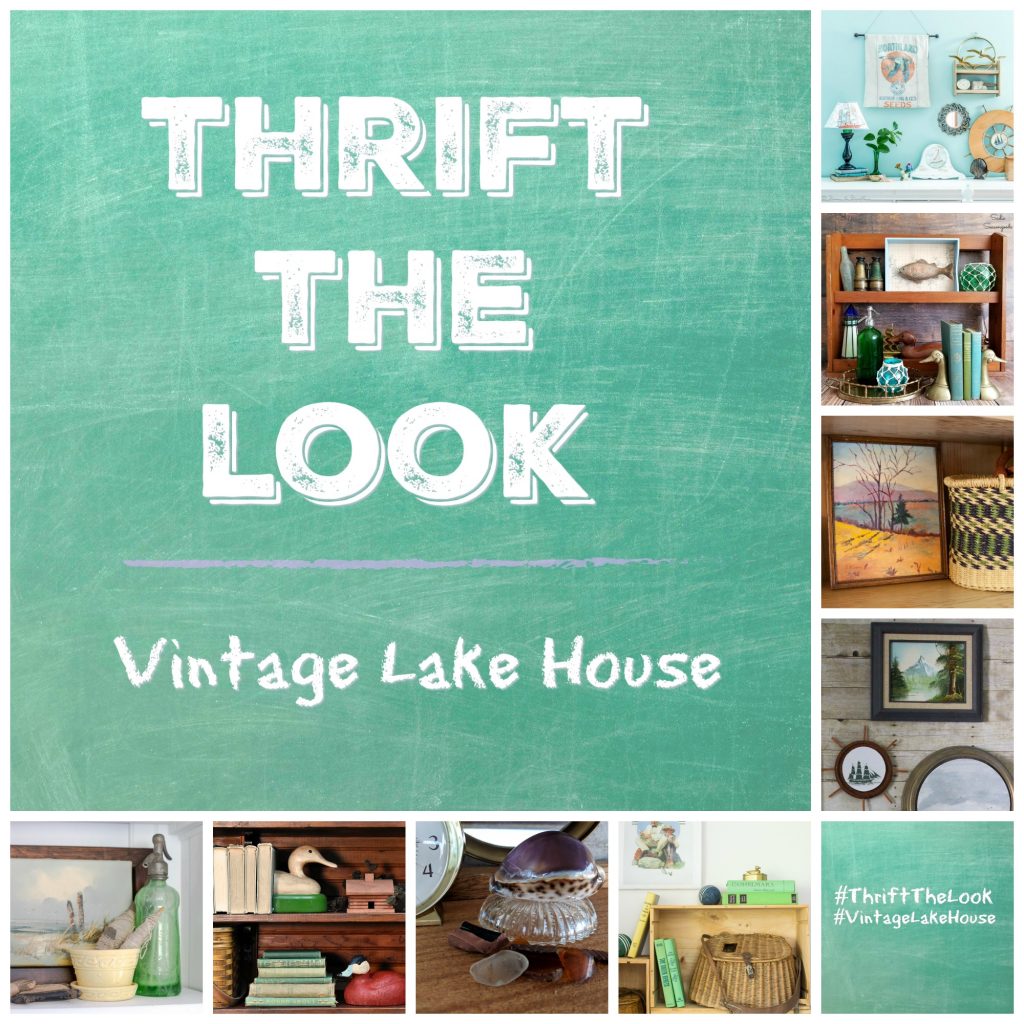 Thrift the look - Vintage Lake House - Creative Vintage Darlings 