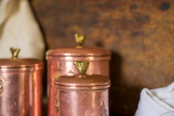 HiMark - Vintage Copper Canister set - Made in Portugal-3