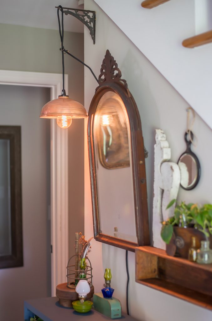 Pretty Copper Light fixture 